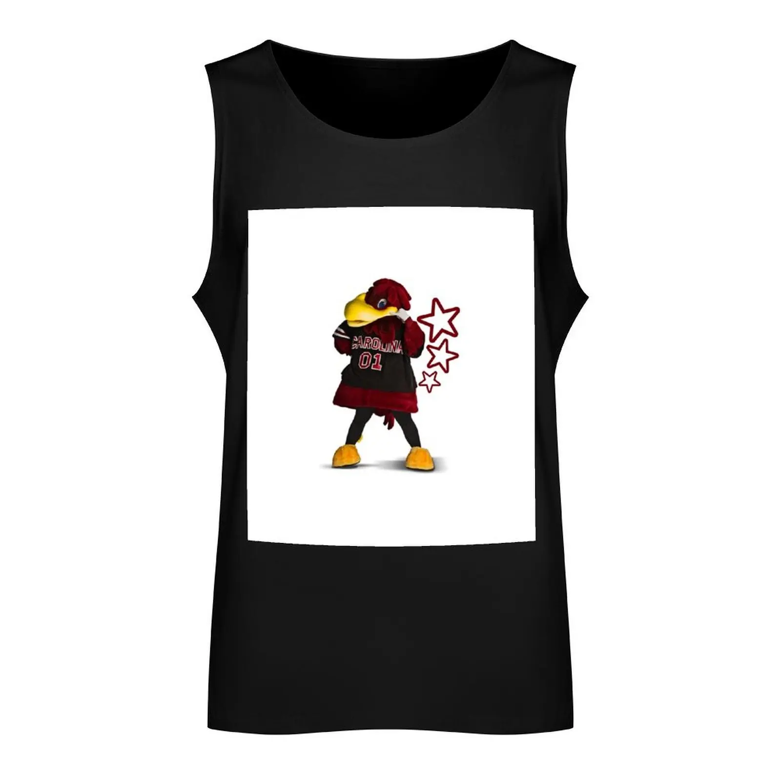 usc талисман - майка Cocky мужская футболка без рукавов спортивная одежда