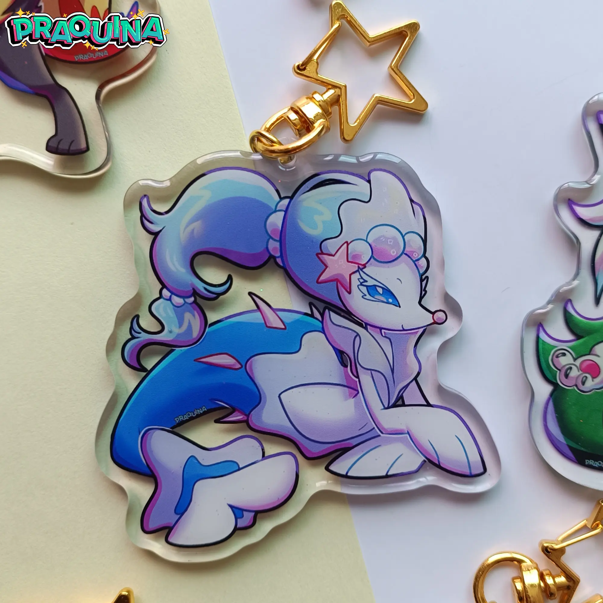 Акриловый брелок Braixen: Лопунни, Гудра, Праймарина, Мяускарада, Гардевоар, Зороарк, Обстагуан – подвеска для сумки, коллекционный подарок для фанатов аниме (art.: 3920dbef117bb) - 3920dbef117bb