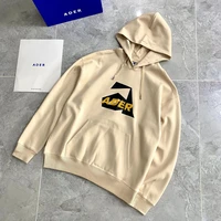 ader error fashion spring hoodies letter patch embroidered graphic hoodie loose sweatshirt couples hoodie streetwear top