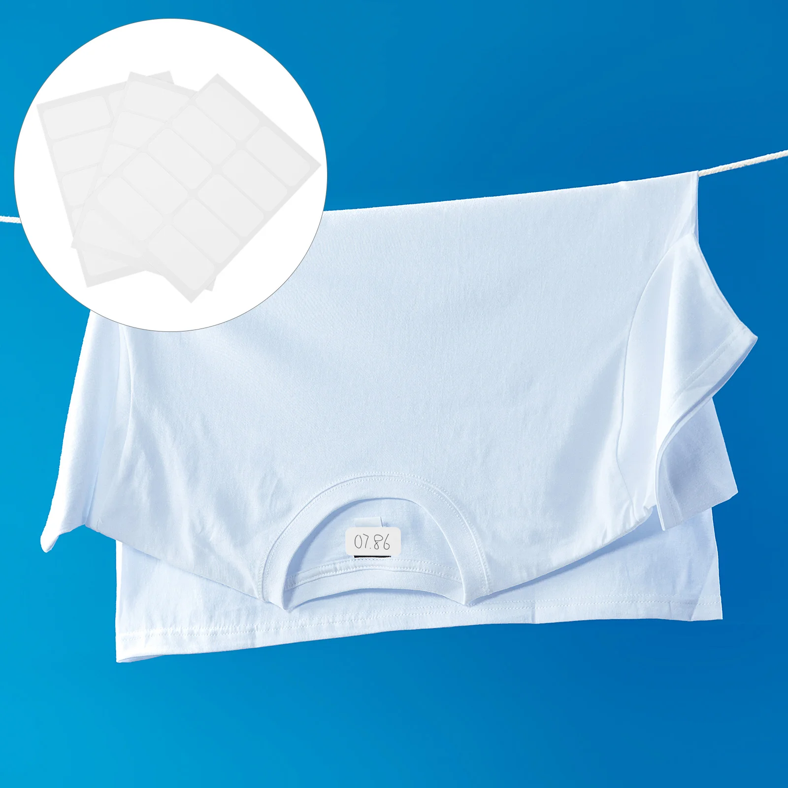 120 шт. наклейки-бирки этикетки для одежды детей аксессуары прачечной маркер