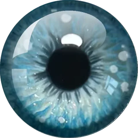 Стеклянные кабошоны для глаз 30 шт.