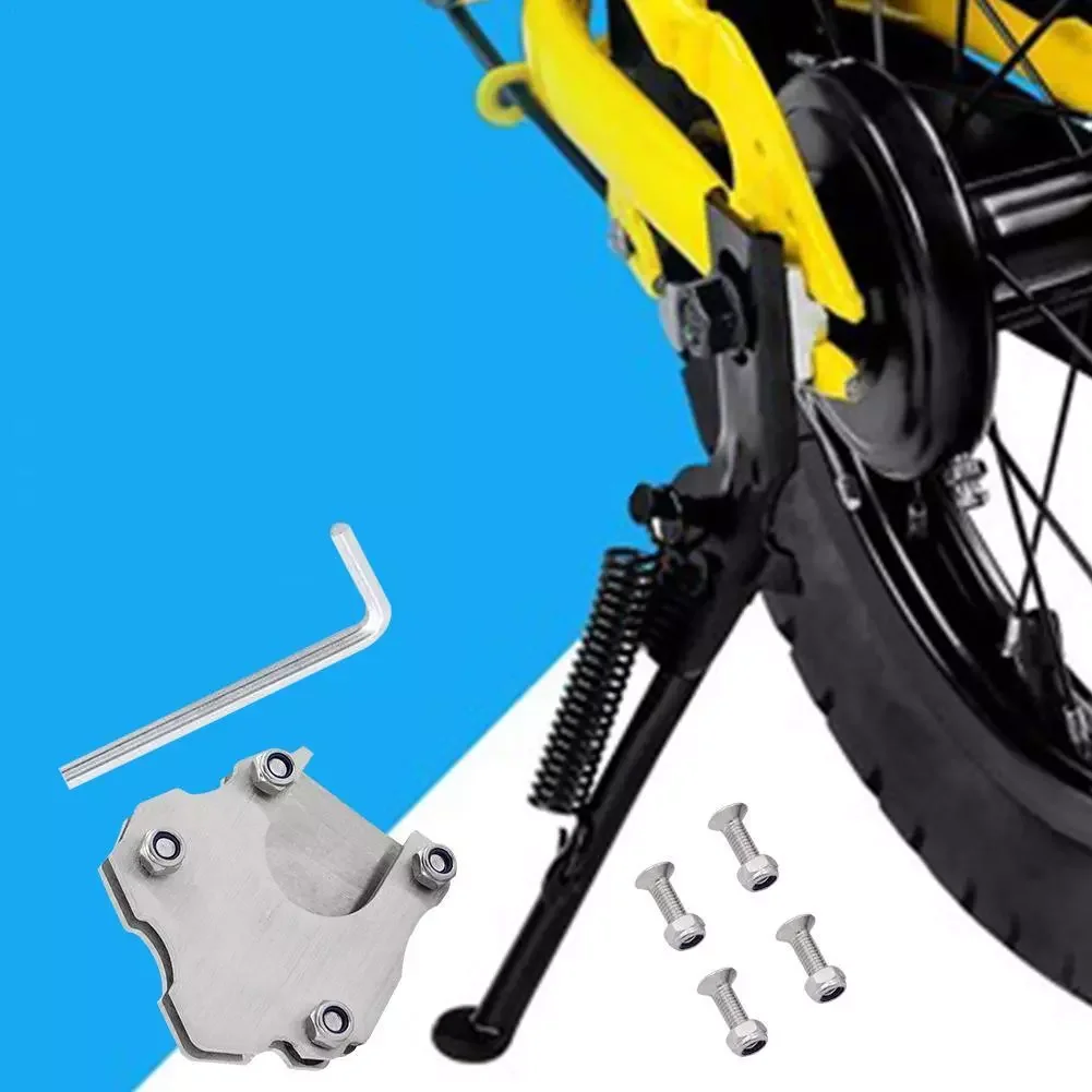 

Motorcycle foot support bracket enlarged seat Motorcycle bracket extender plate pad extender