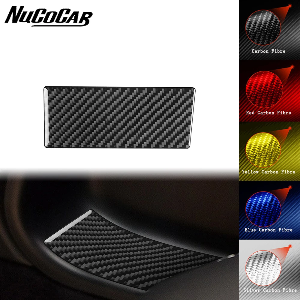 Для Benz G-Class W463 G63 2013-2018 углеродное волокно нижняя панель ручного тормоза накладка