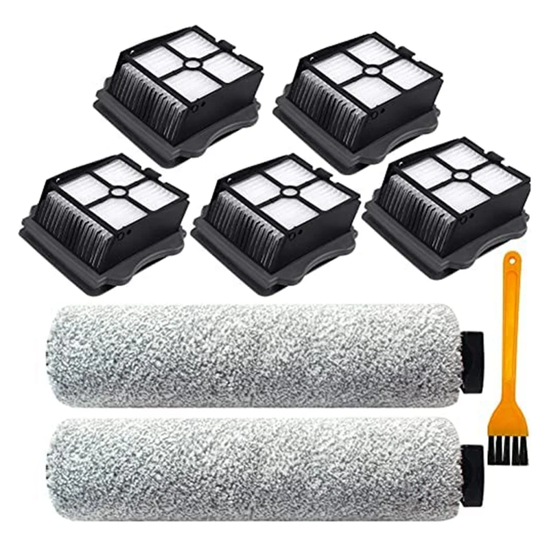 

Replacement Vacuum HEPA Filter & Brush Roller For Tineco Ifloor 3 /Ifloor One S3 Cordless Wet Dry Vacuum Cleaner Parts