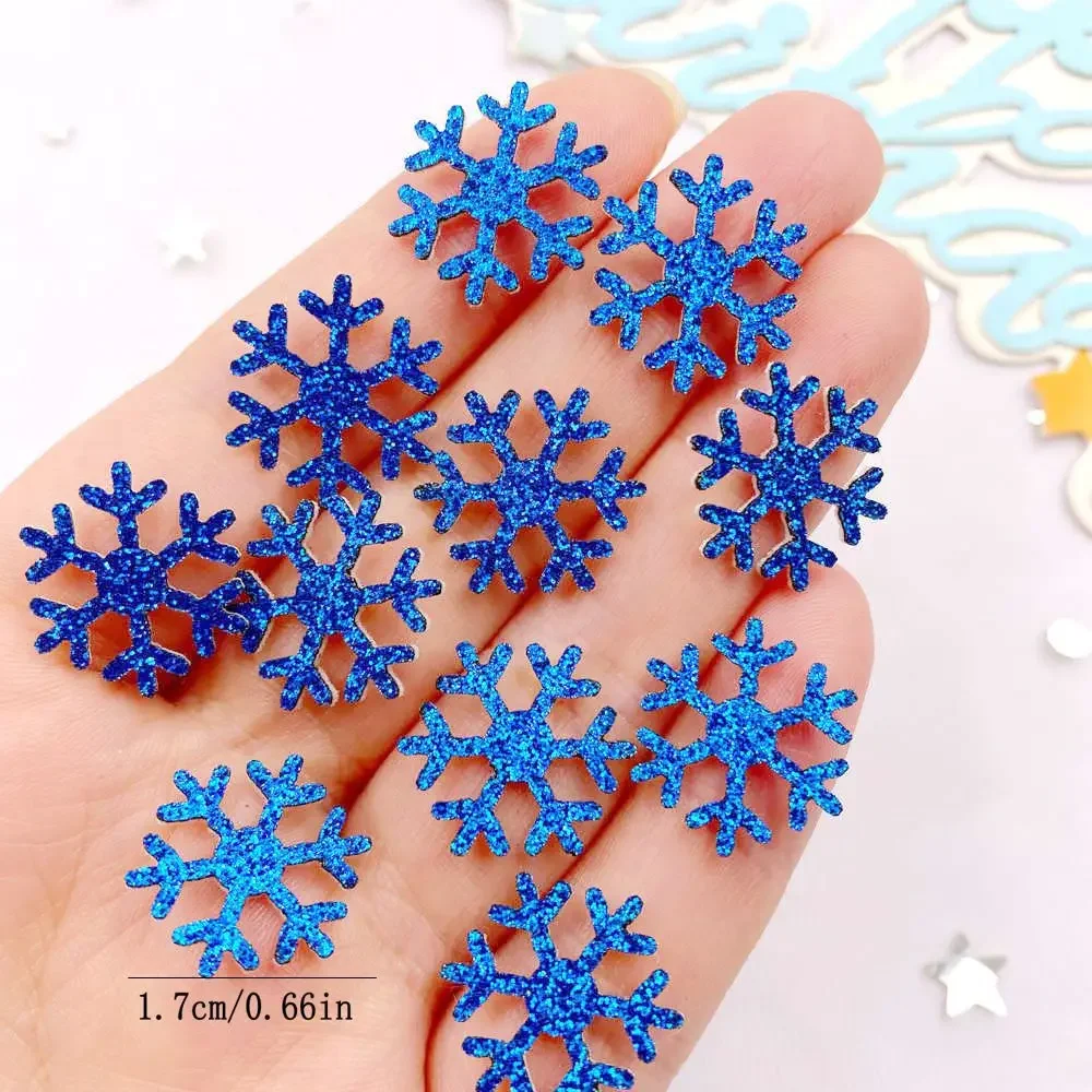 30 шт. без искусственной ткани блестящий серебристо-синий пудровый