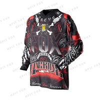 2022 moto bicycle jersey cycling enduro mtb shirt downhill t shirt camiseta motocross mx mountain bike clothing hpit fox