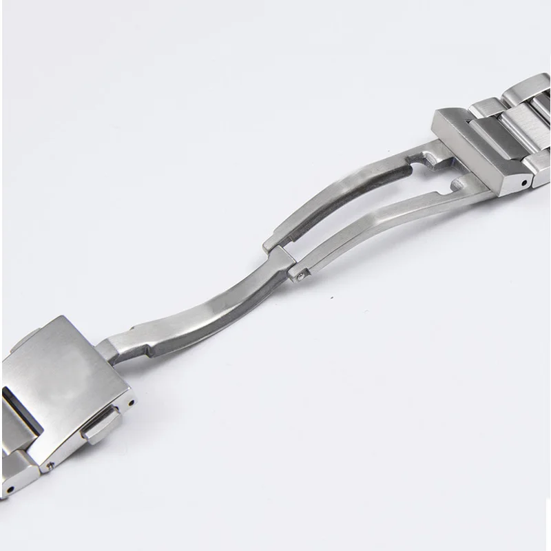 Bracelet Watch Strap For TAG Heuer Calera Series Solid Stainless Steel Watch Accessories Band Steel Silver 22mm