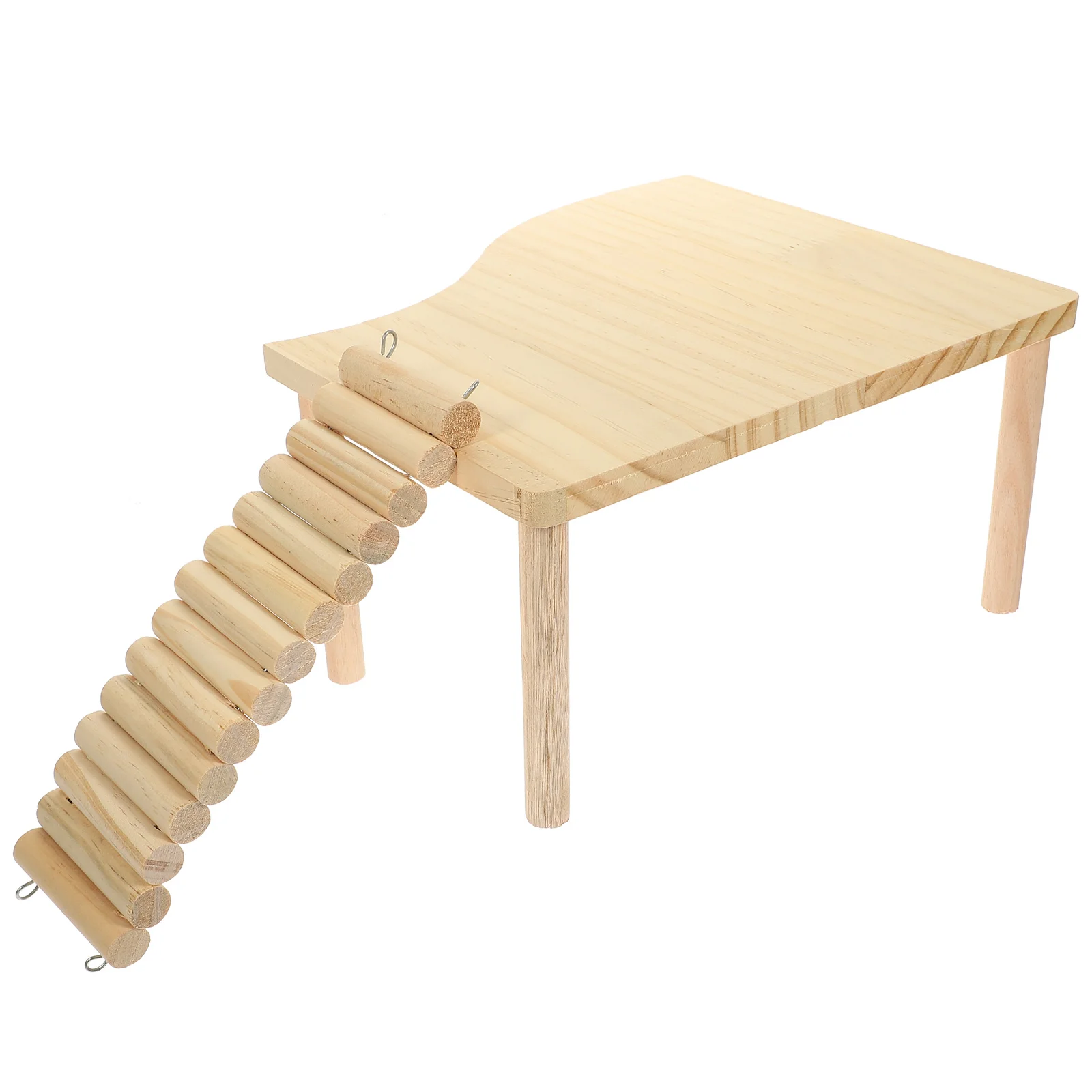 

1 Set Wooden Household Interesting Hamster Toy Hamster Supply for Playing Chinchilla Hamster Rat