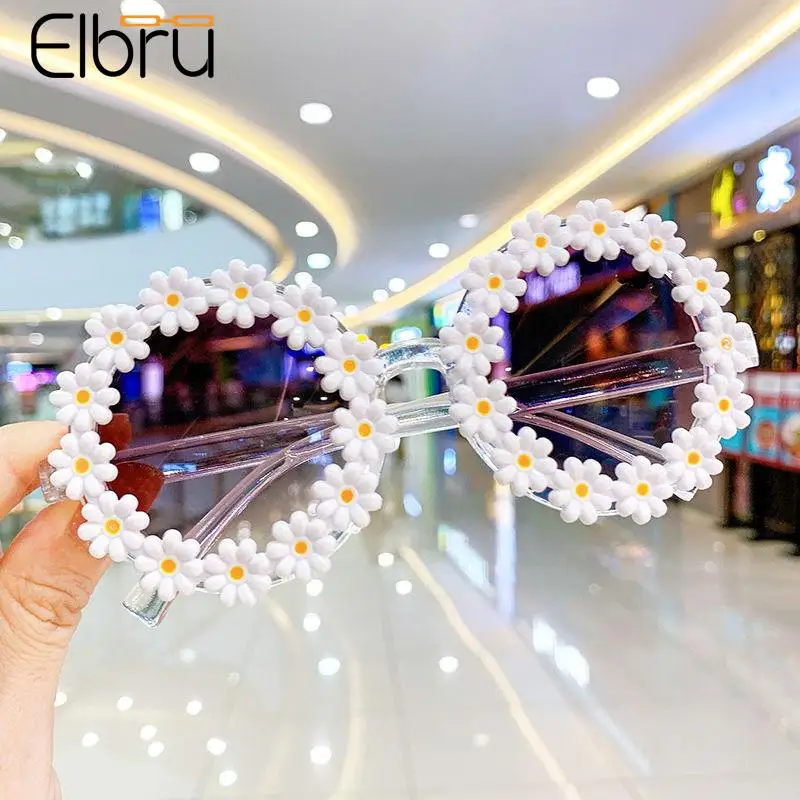 

Elbru Kids Sunglasses Cute Girl Sunflower Glasses UV400 for Boy Girls Toddler Sun Glasses Children Outdoor Play Beach Glasses
