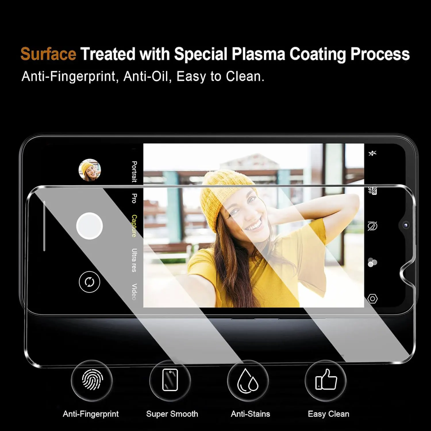 Фото Закаленное стекло 999D для Xiaomi Redmi 8, 8A, 9, 9A, 9C, 9T, полное покрытие, Защитная пленка для экрана Redmi 10, 10x, 4G, 10c, 13R, speed12 №3