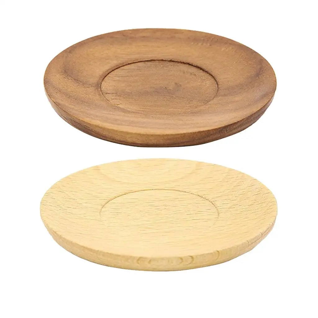 Coaster for Drinks - Wood Cup Mug Mat Pad Protects Furniture from Damage | Дом и сад
