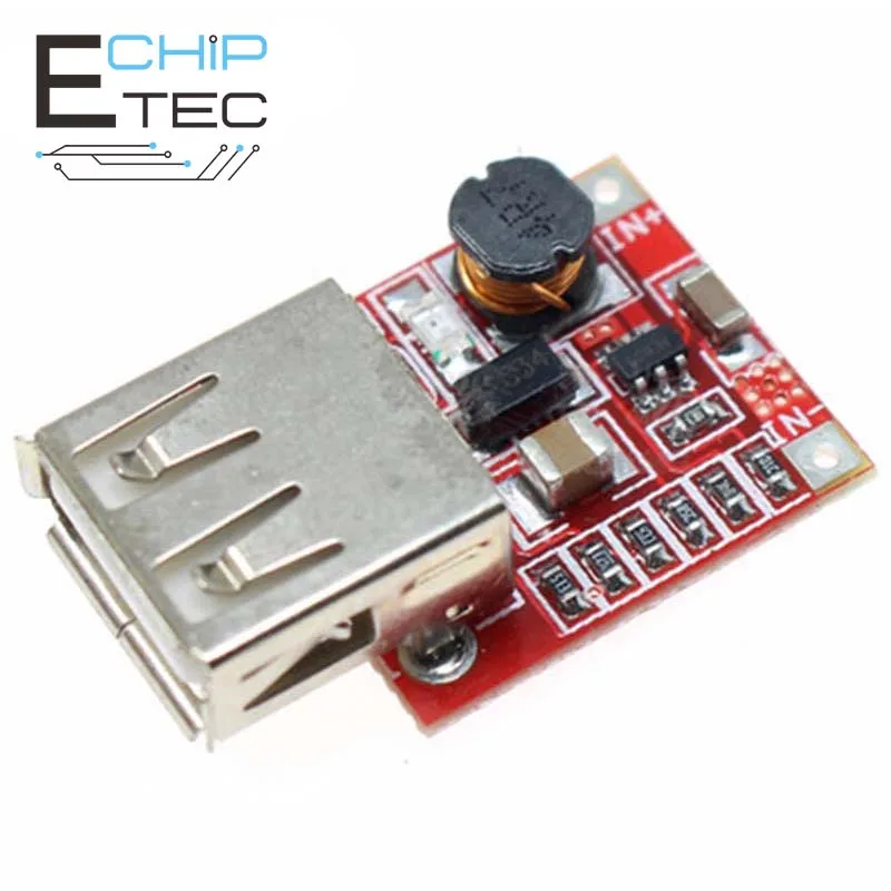 

Free shipping 3V to 5V 1A Booster Board MP3 MP4 Phone 3V to 5V 1A Adjustable Boost Converter Module DC-D