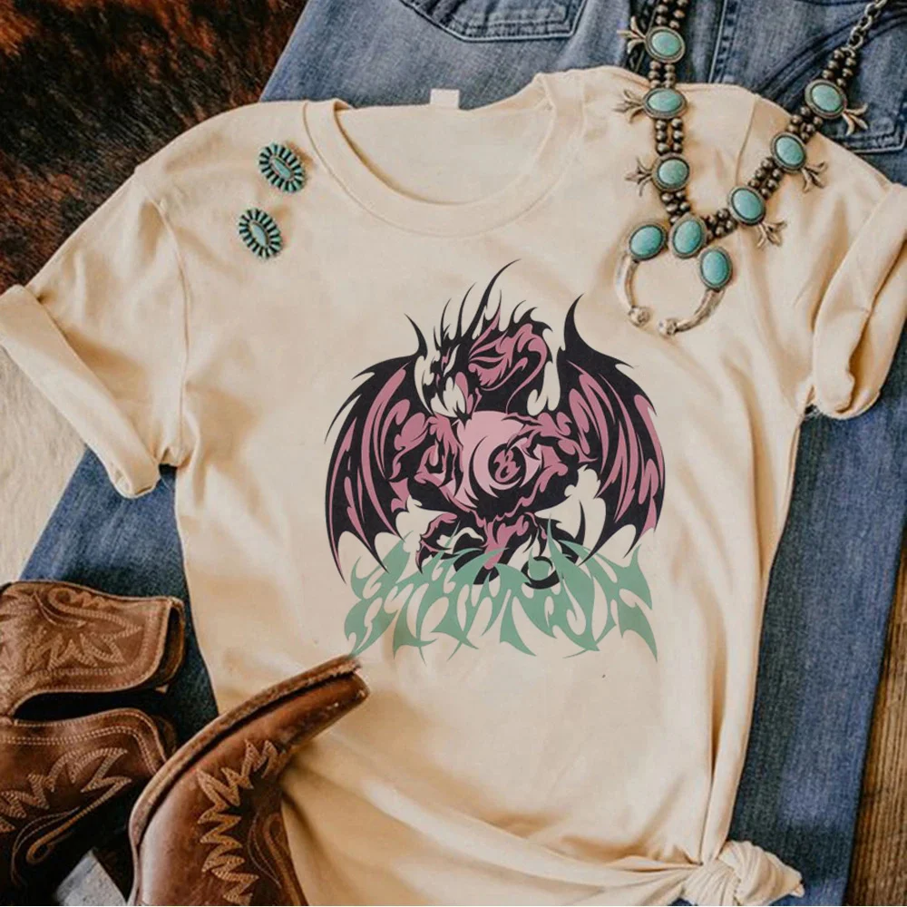 

Y2k Print tshirt women streetwear graphic Tee girl funny graphic 2000s clothing