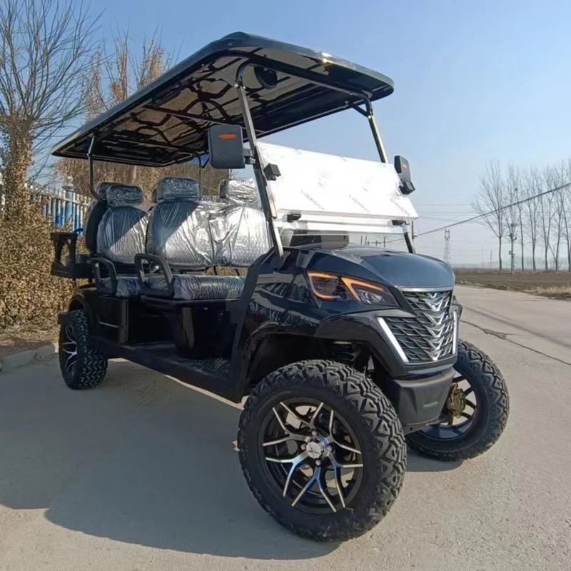 Изготовленная на заказ электрическая уличная легальная тележка для гольфа 6 8