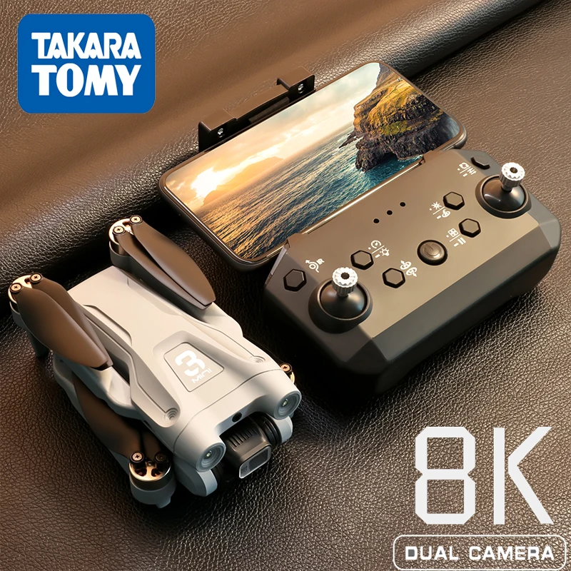 TAKARA TOMY Z908Max Drone 8K 5G GPS Professional HD Aerial Photography Obstacle Avoidance Four-Rotor Helicopter RC Gift Toys