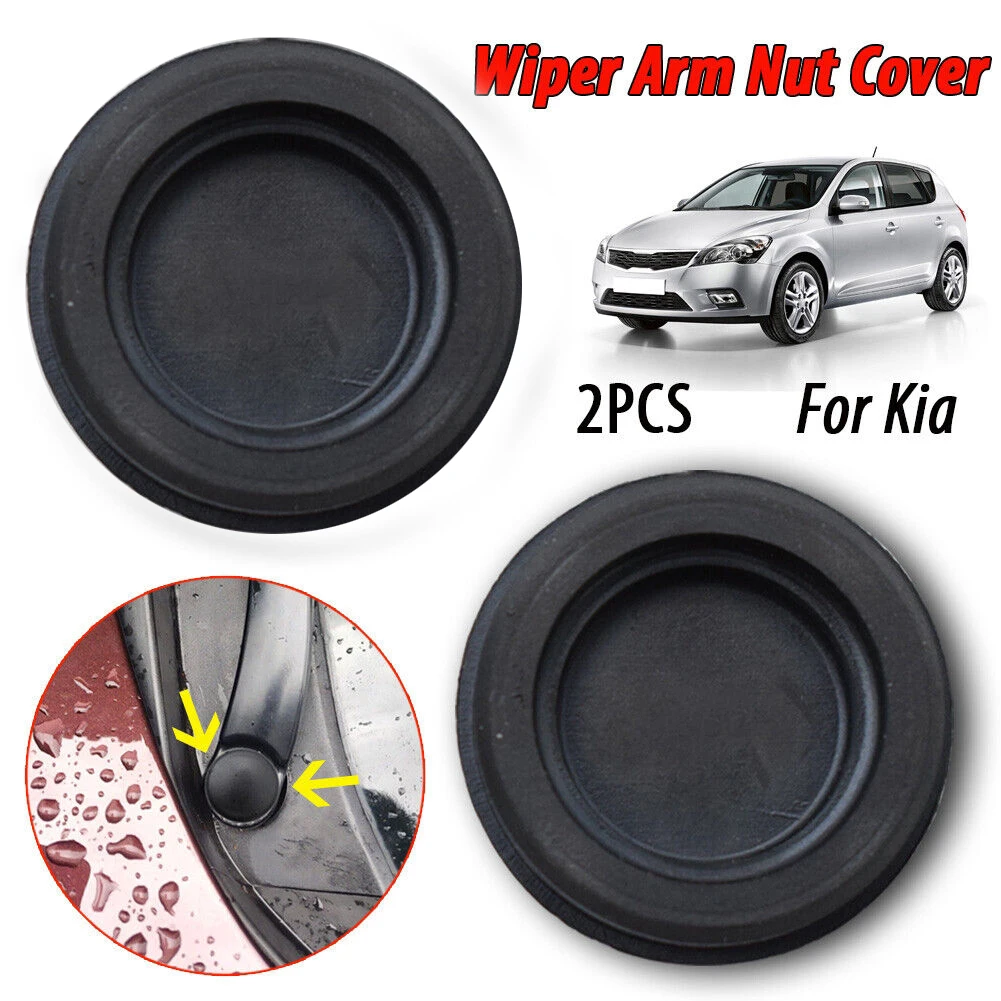 

2pcs Car Windscreen Wiper Arm Nut Cover Cap 983801H000 Fit For Kia Ceed ED For Optima For Soul For Hyundai I30 For Cerato