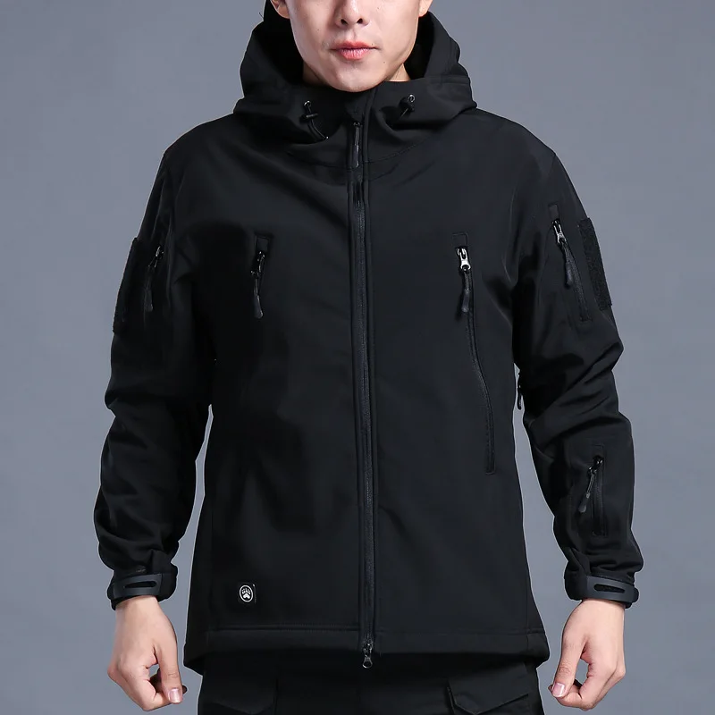 

Men's Jackets Coats Spring Autumn Fashion Male Overcoat Hat Casual Classic Windproof Military Style Hombre Camouflage Tactical
