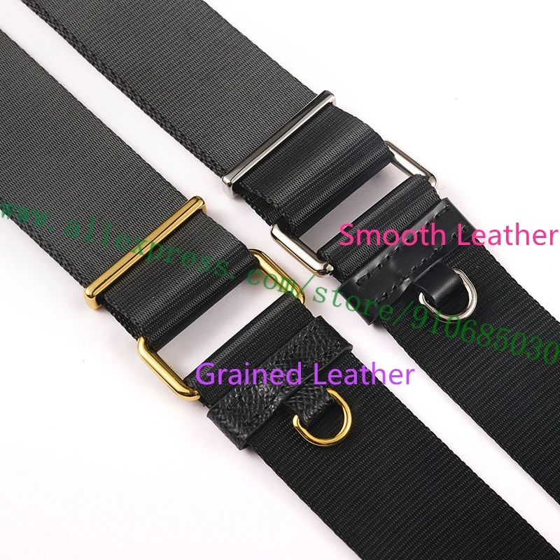 Adjustable Solid Black Fabric Bag Strap For Designer Lady Handbag Women Bumbag Pochette Shoulder Carry Belt Purse Multi purpose