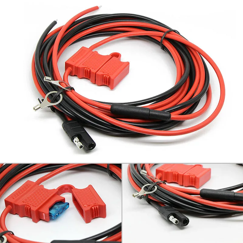 20 Pce  Durable Power Cable Connector 12v For New OEM Motorola GM XPR XTL CDM Equipments HKN4137A