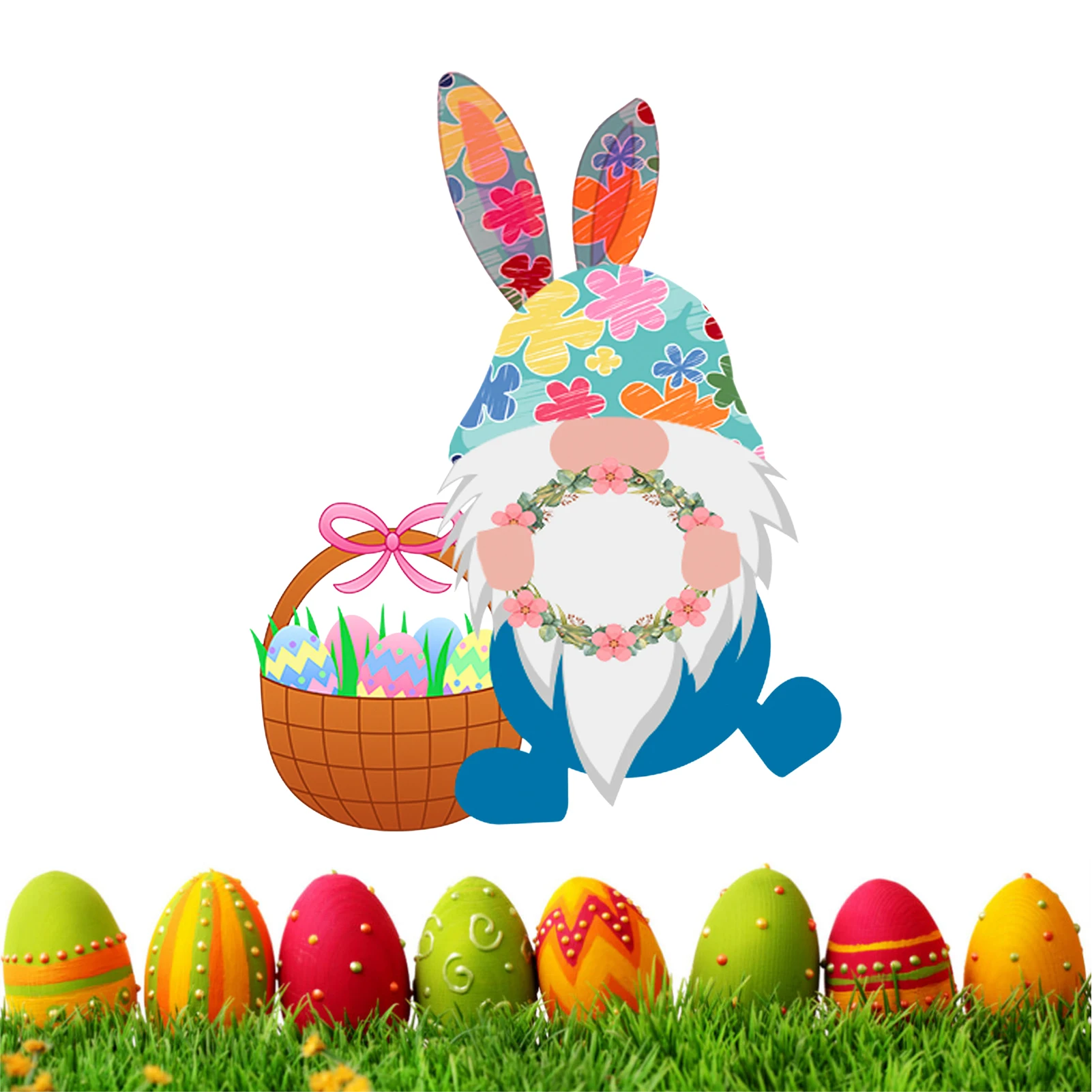

Spring Window Clings Gnome Easter Decorations Holiday Window Clings Window Stickers For Kids Gnome Window Clings Decor Decals