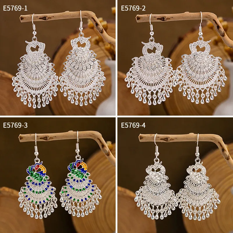 Женская винтажная подвеска в виде птицы