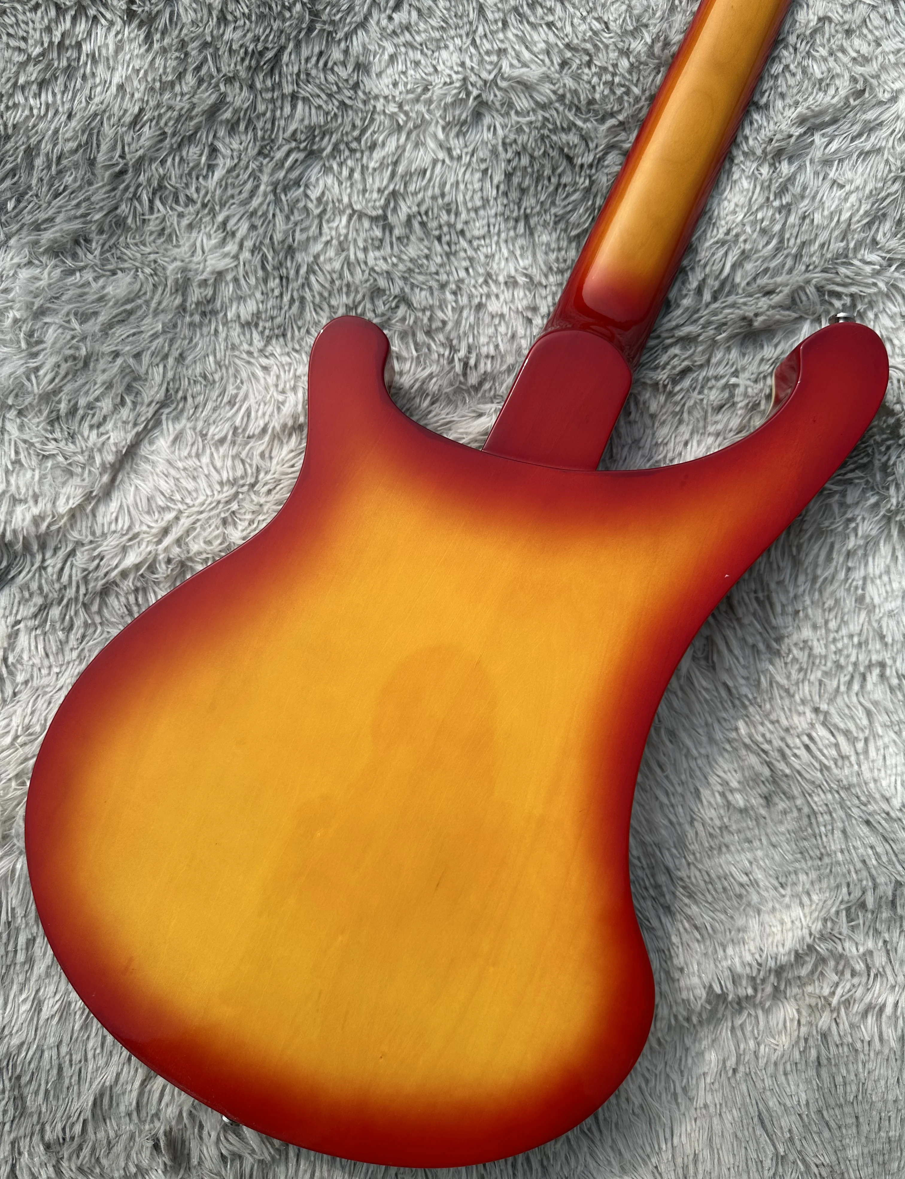 Ricken 4003 бас-гитара электрогитара восход солнца цвет подсолнуха хромированная