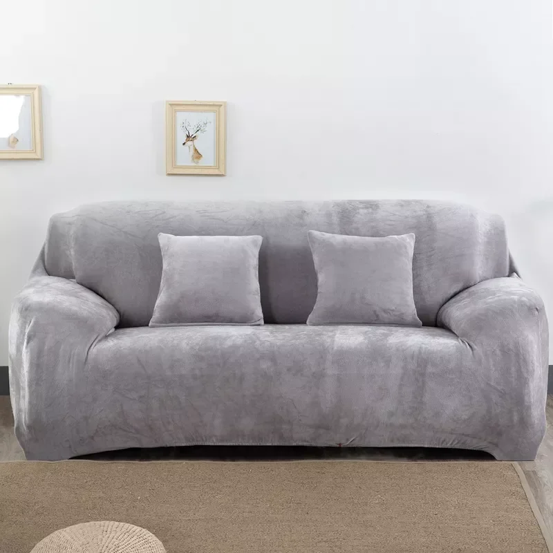 

Plush Sofa Cover Universal Sofa Towel Sofa Covers For Living Room cubre sofa Couch Cover L-shape LoveSeat 1/2/3/4 Seater