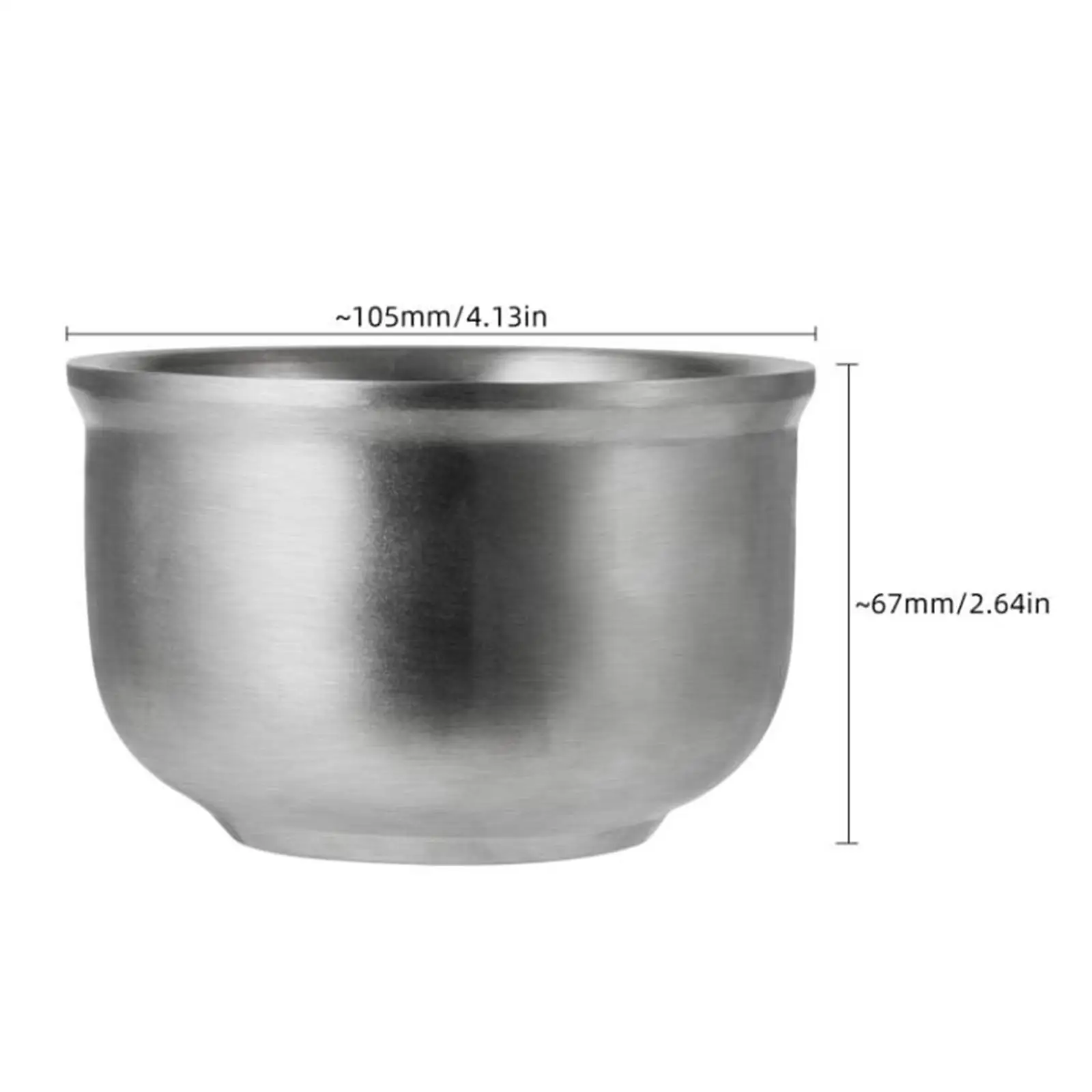 Чаша для мыла бритья теплоизоляция сохраняет тепло лучше маленькое гладкое