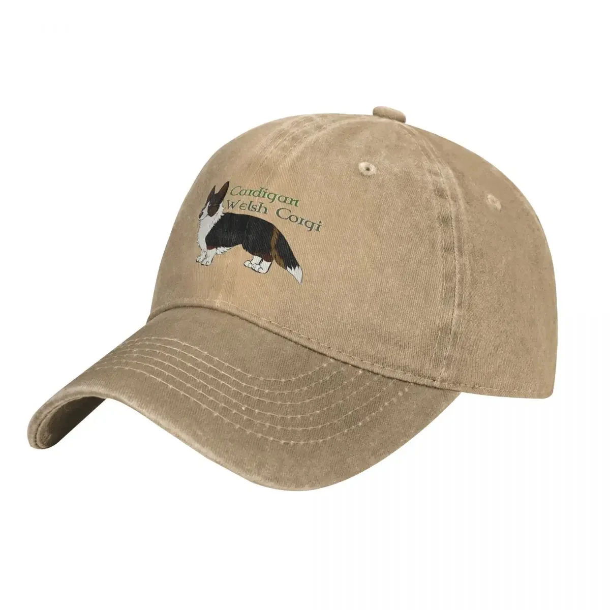 Из изображением собаки породы Вельш-корги-кардиган-Tri (Brindle) ковбойская шляпа