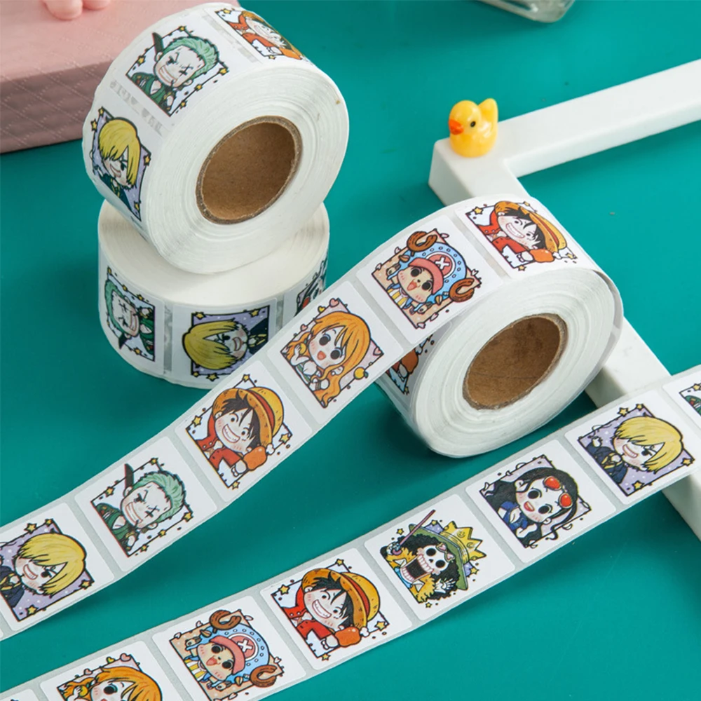 Полнолицевые наклейки Bandai в стиле аниме: водонепроницаемые из ПВХ для рукоделия