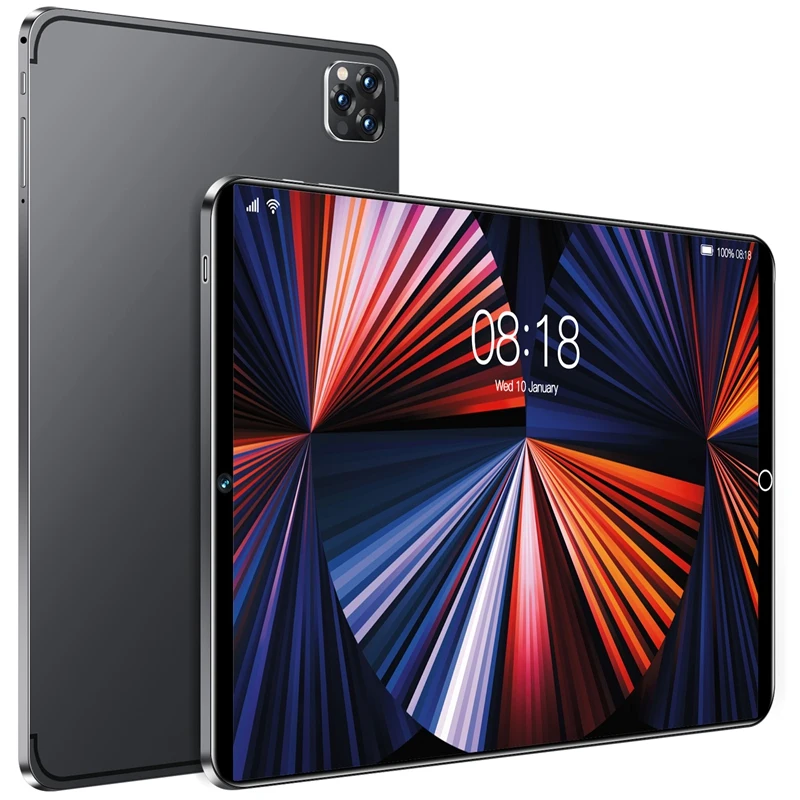 

10.1 Inch Tablet PC 1280X800 IPS Screen Tablet For Support Dual SIM Dual Standby Black EU Plug