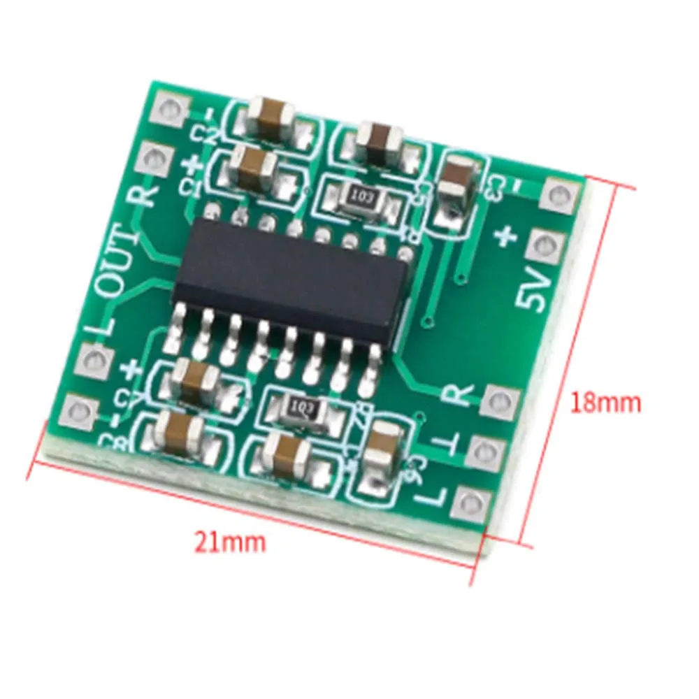 

Плата цифрового усилителя mim8403 Super Mini, 2 х 3 Вт, 5 шт., 2,5-5 В, USB