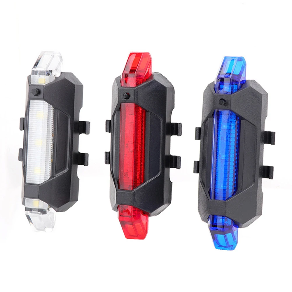 

1PCS LED Tail Light USB Rechargeable For Boat Motorboat Bike Hunting Night Fishing Lithium Battery Super Bright LED Lamp Head
