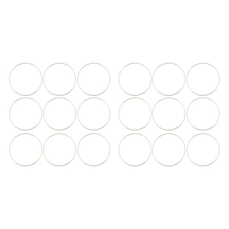 

20 Pack 10 Inch Metal Floral Hoop Wreath Gold Hoop Rings For DIY Wreath, Dream Catcher And Wall Hanging Crafts