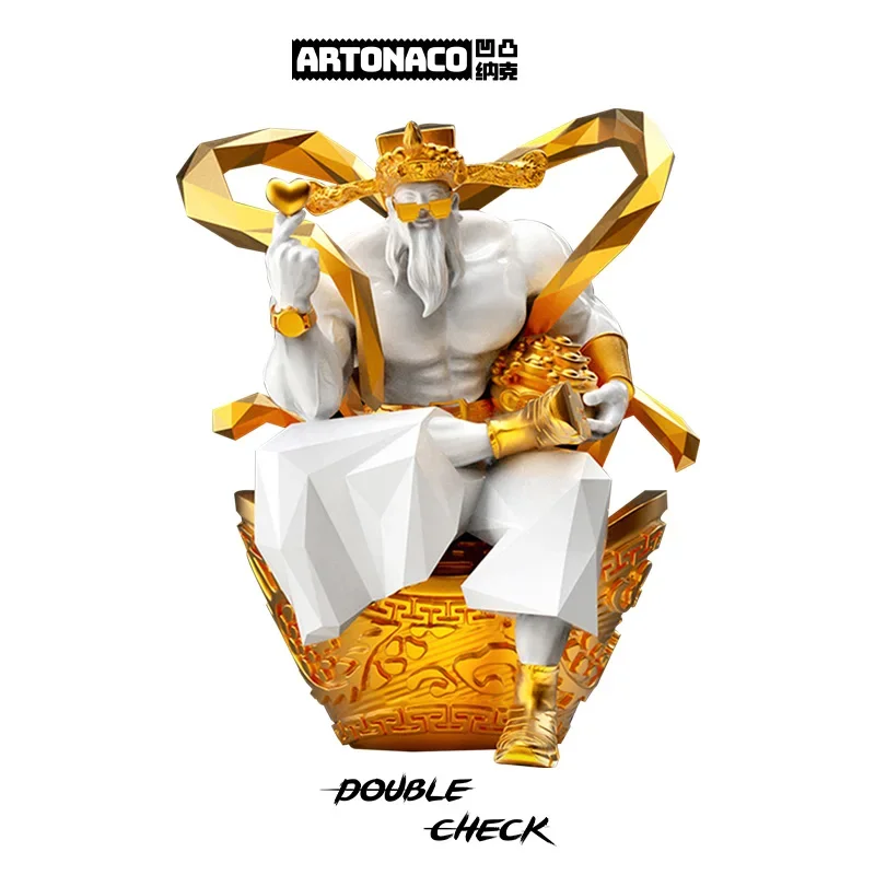 

Фигурка бога богатства, подлинный мышечный Бог богатства, серия биксин Вэнь, Бог богатства, украшение для гостиной, подарок для украшения дома