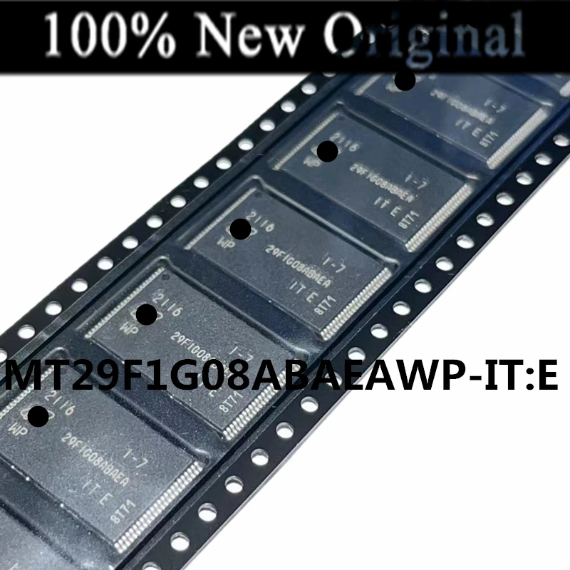 

10PCS/Lot MT29F1G08ABAEAWP-IT:E MT29F1G08ABAEAWP-IT TSOP-48 100% New original flash memory chip