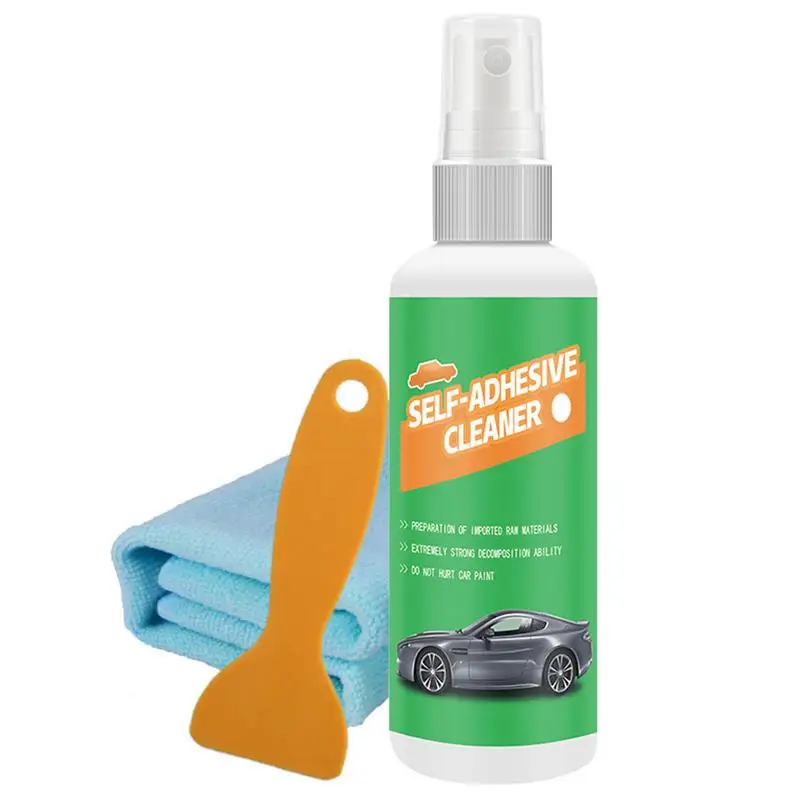 

Decals Remover With Scraper Adhesive And Sticker Remover For Car With Scraper Sticky Stains Remover With Scraper All Purpose