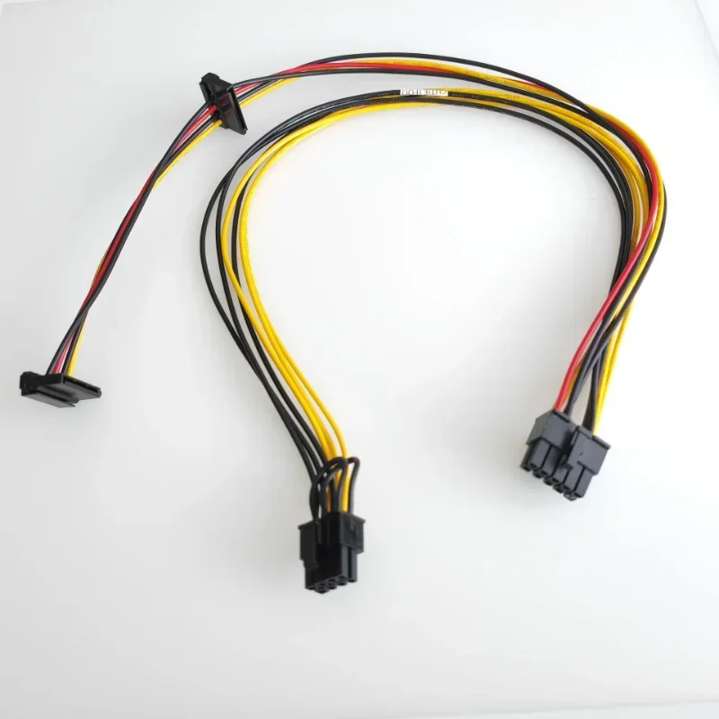 10-контактная видеокарта PCI-E GPU 8-контактный (6 + 2P) разъем 2-портовый SATA кабель