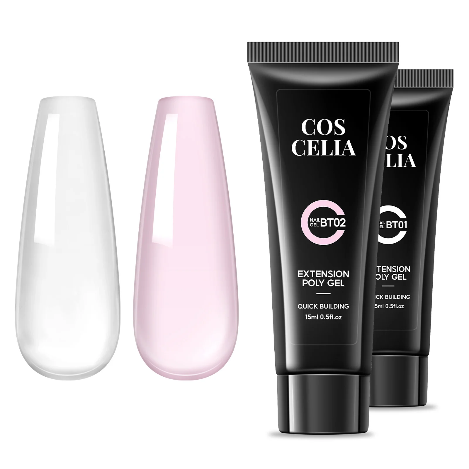 УФ-гель для наращивания ногтей 15 мл