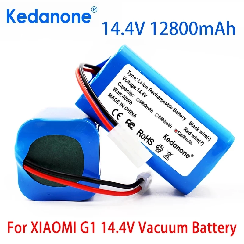 

Аккумулятор литий-ионный 4S1P для робота-пылесоса Xiaomi G1 MI, 18650 в, мАч