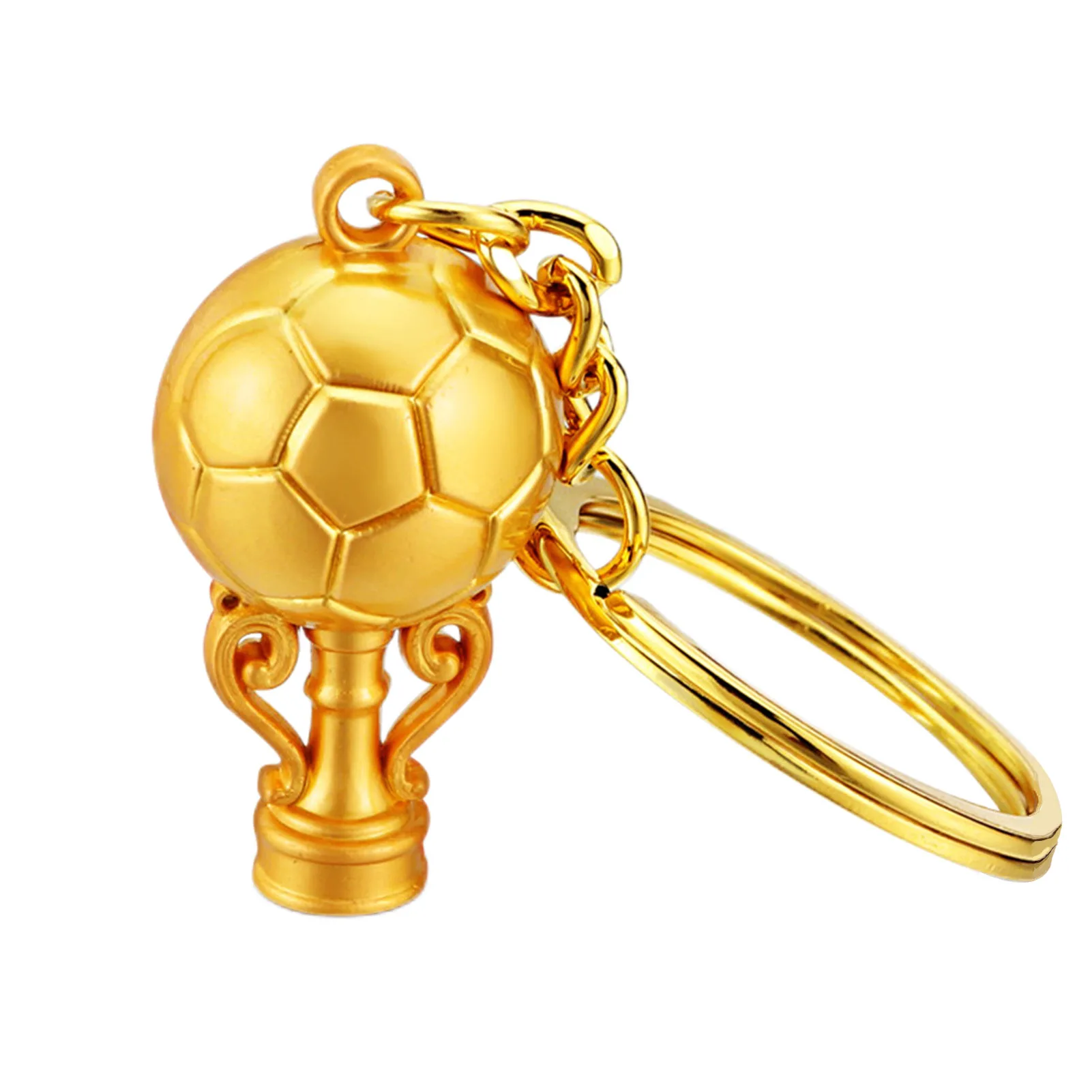

New 2022 Qatar Football Contest Cup Keychain Trophy Souvenir Pendant Soccer Pendant Fans Souvenirs Keychain Gift
