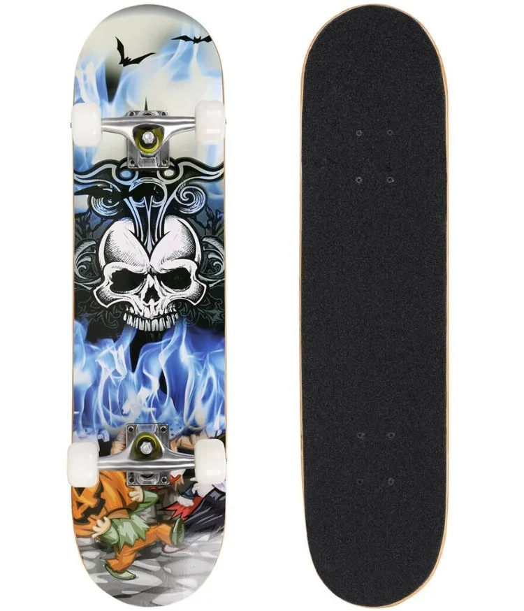 

4 Wheels Skate Board Maple Double Rocker Board Figure Skating Street Beginner Long Board Skateboard For Teenager AdultHWC