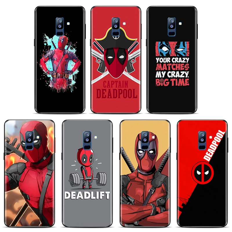 

Deadpool Marvel Cool Phone Case Samsung Galaxy A90 A80 A70 S A60 A50S A30 S A40 S A2 A20E A20 S E Silicone Cover