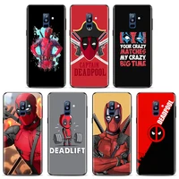 deadpool marvel cool phone case samsung galaxy a90 a80 a70 s a60 a50s a30 s a40 s a2 a20e a20 s e silicone cover