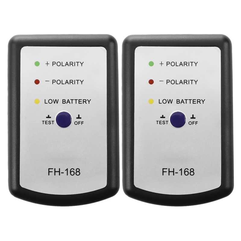 

2X Black Speaker Polarity Tester PH Phase Meter/Phasemeter For Auto Car
