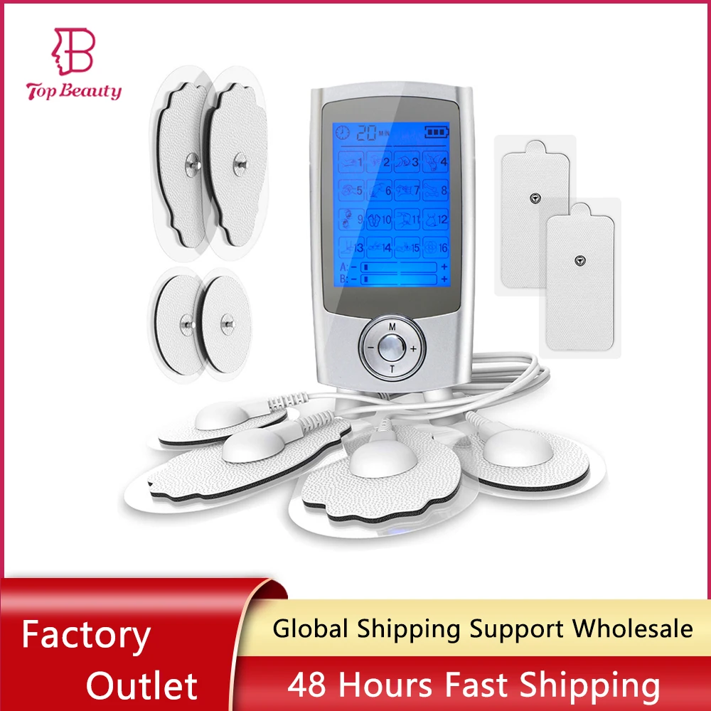 

EMS Neck Massager Back Electric TENS Foot Pain Body Massager Electro Muscle Electrotherapy Stimulator Therapy Massage Relax