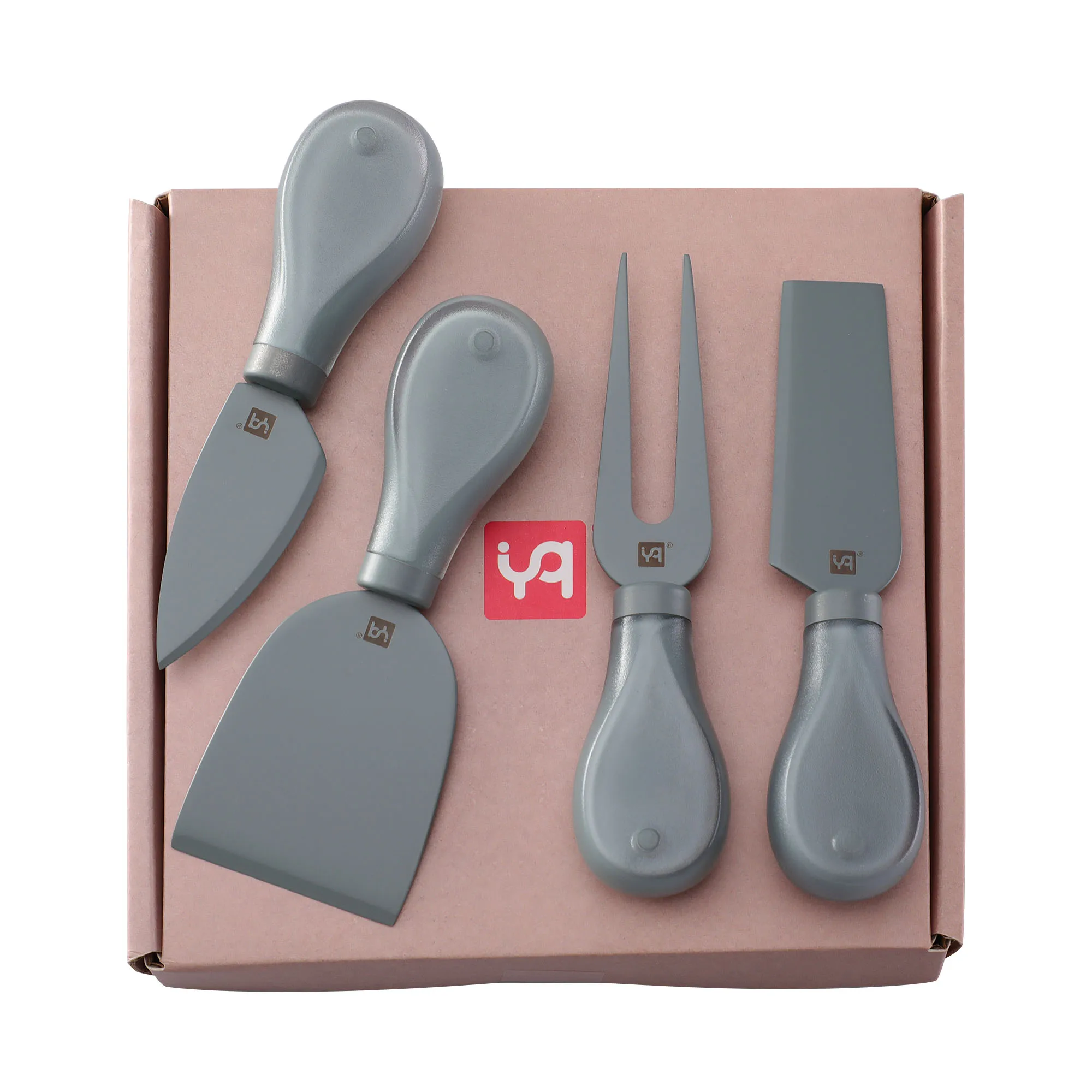 

YQ New Style Cheese Knife Kitchen Cheese Tools & Gadgets Stainless Steel Cheese Knife Butter Spreaders