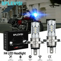 2x 80w ice blue motorcycle led headlight hi low beam for triumphtiger 1996 2006 tiger 800 2011 2019 tiger 1050 2007 2012