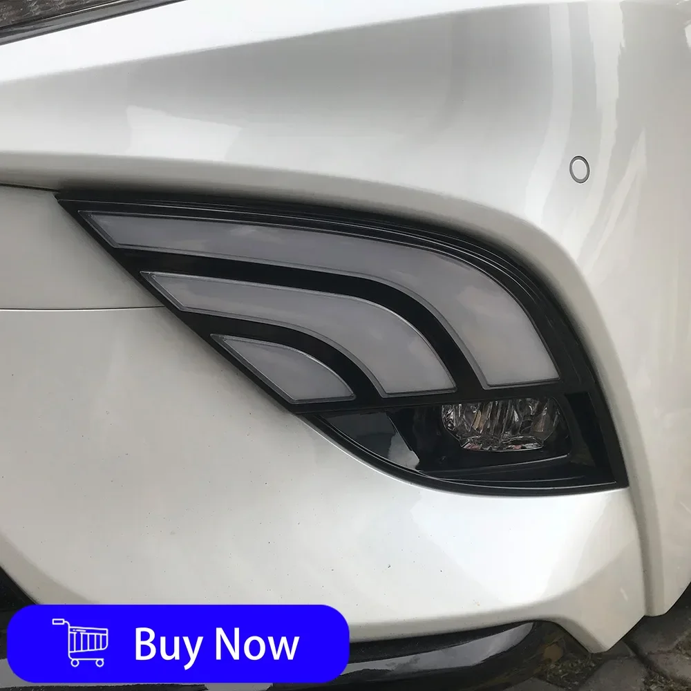 Для Toyota Camry 2018-2019 передний бампер обновленный светодиодный динамический дневный