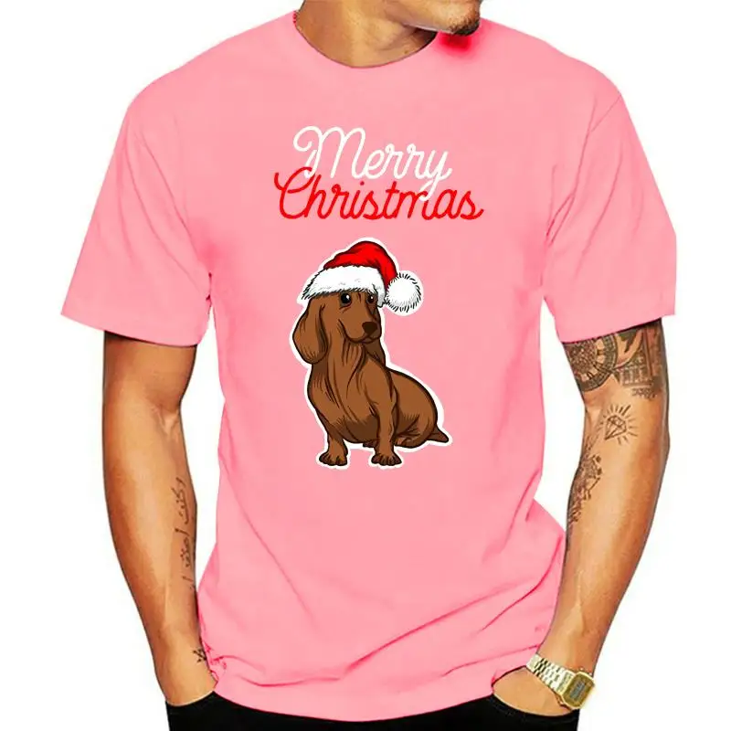Рождественская футболка с надписью Dachshund Dog Lover Gift мужские футболки по самой